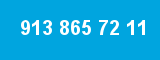 913 865 72 11